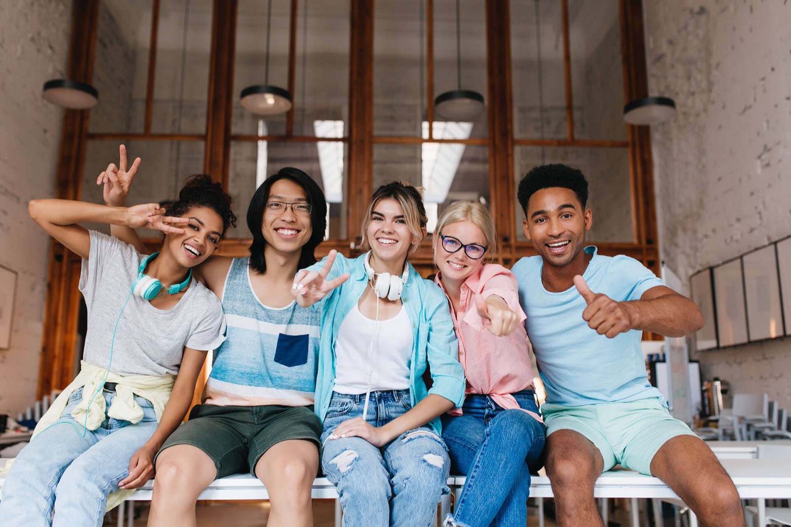 Happy international students who settled in New Zealand with AJV Global